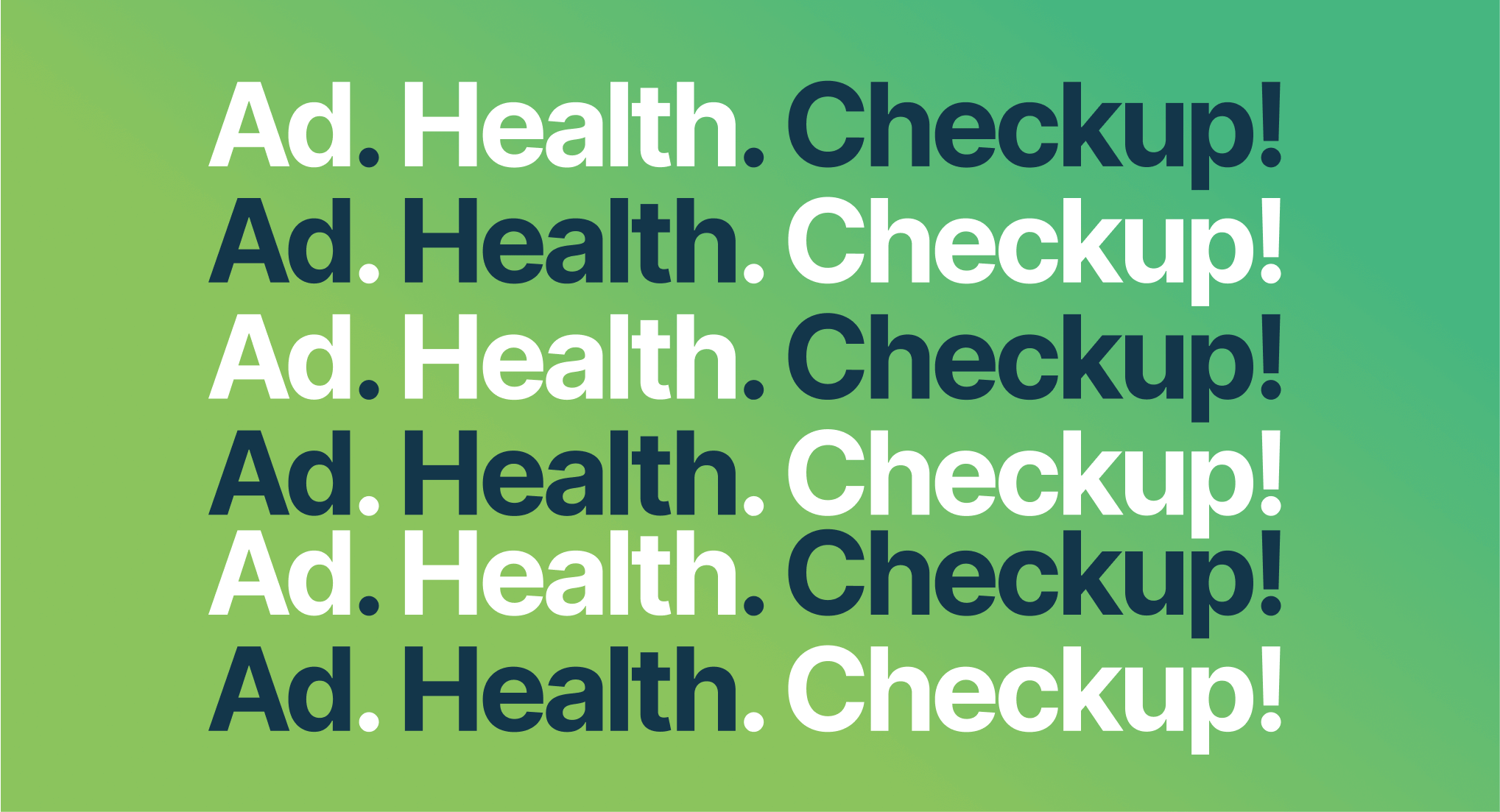 ad health checkup