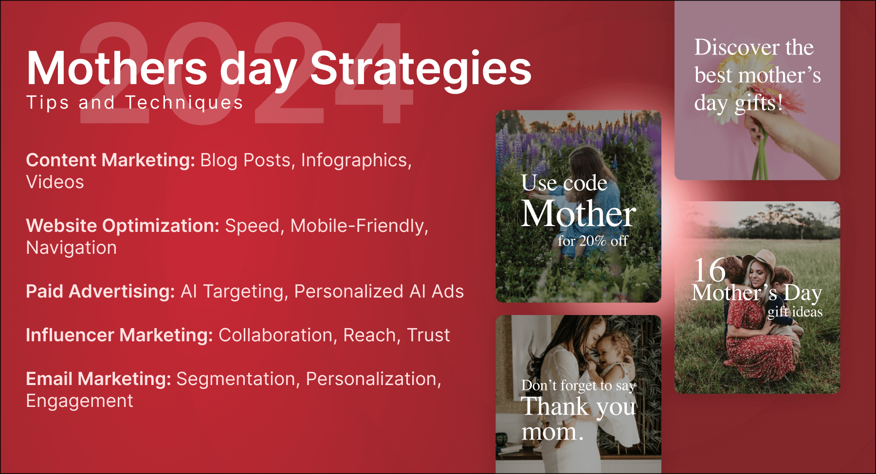 mothers day tips and strategies