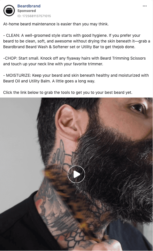 best facebook ads creative that sell