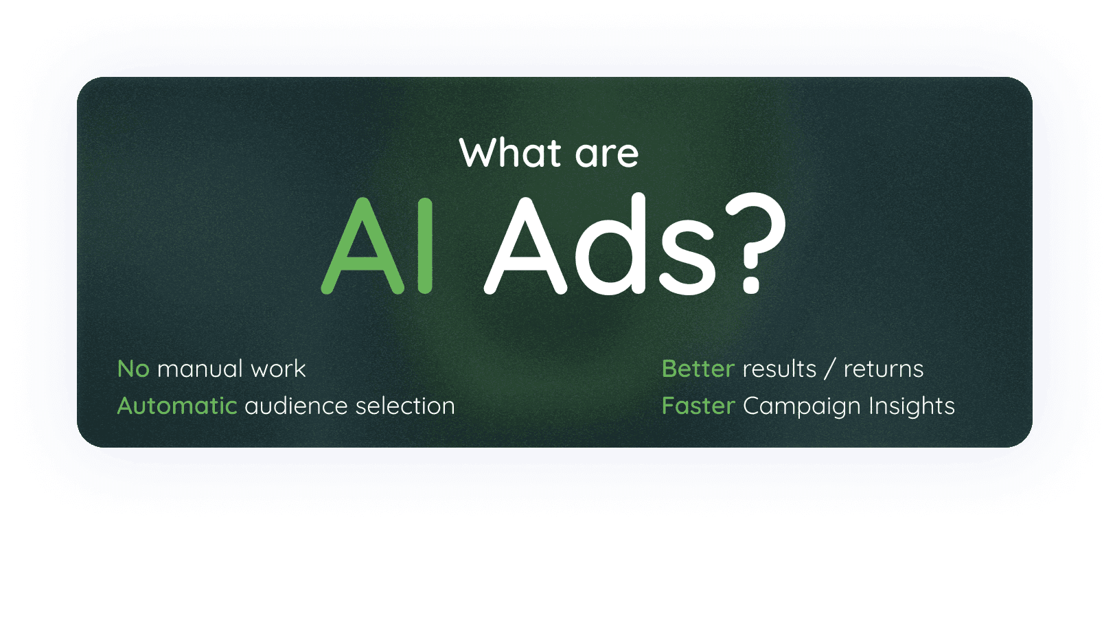 black friday advantages ai ads