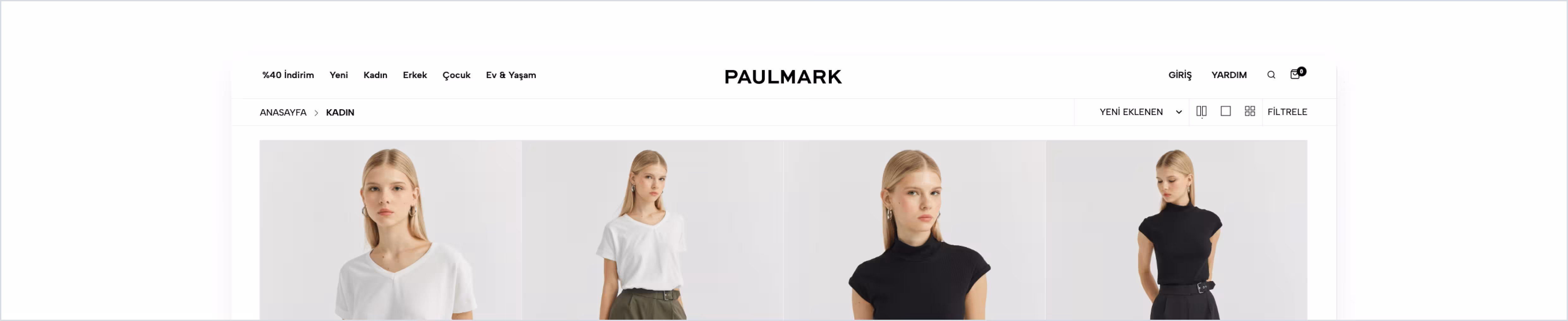 paulmark website screenshot