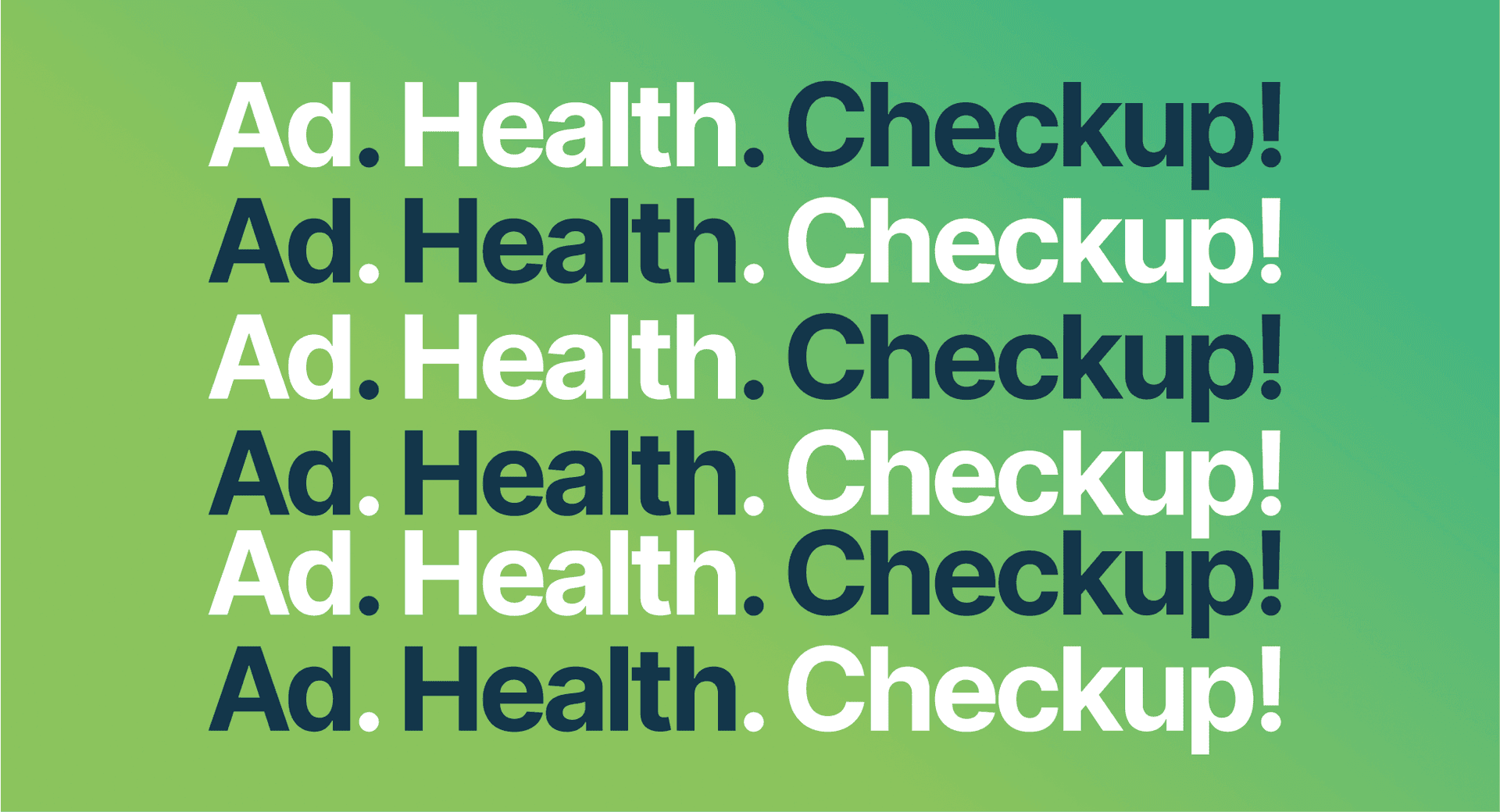 ad health checkup